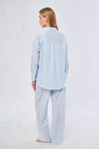 Baby Blue Striped Ensoleillé Set