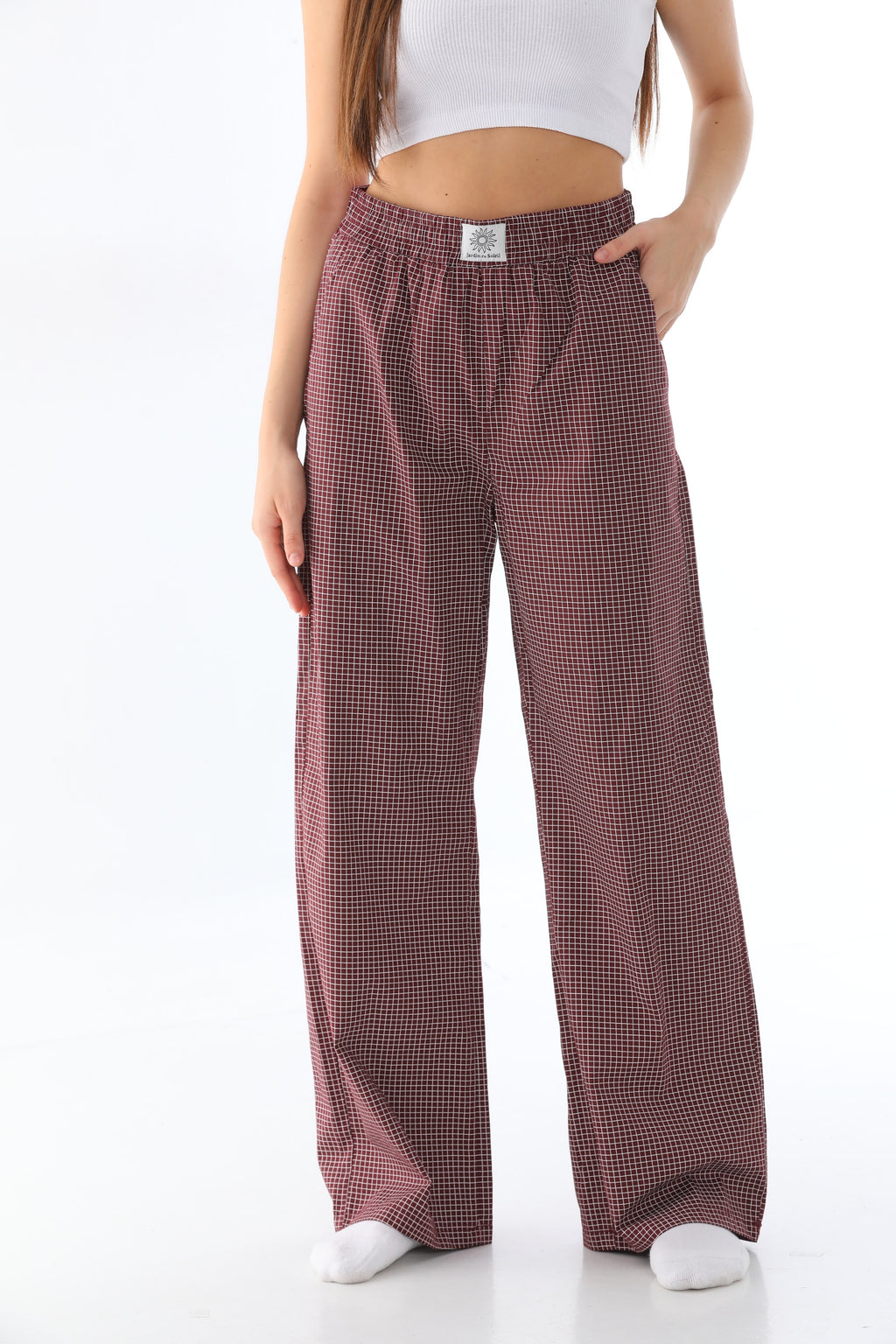 Bordo Étoile Pantolon