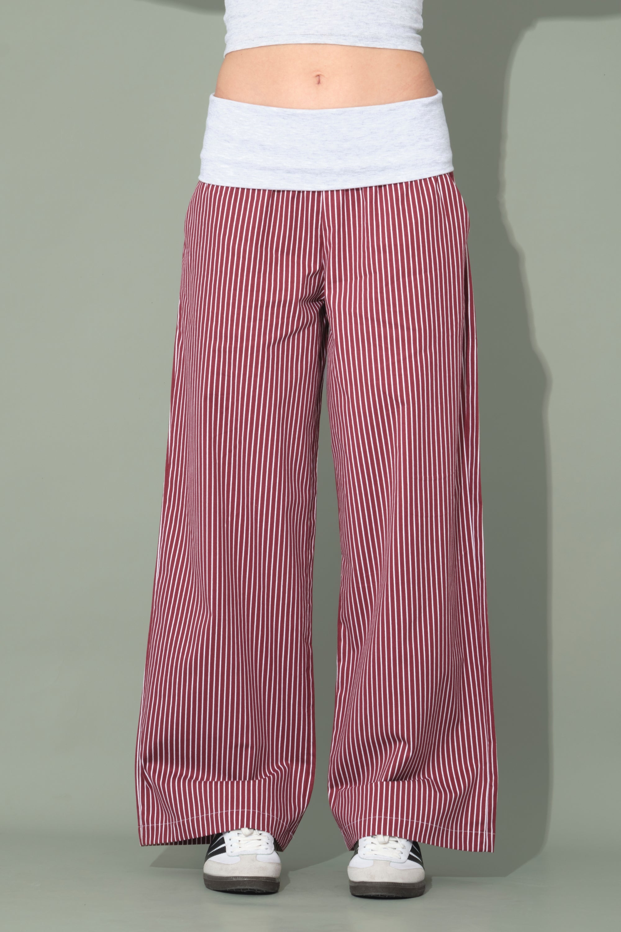 JULIE PANTOLON - BORDO