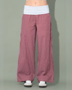 JULIE PANTOLON - BORDO