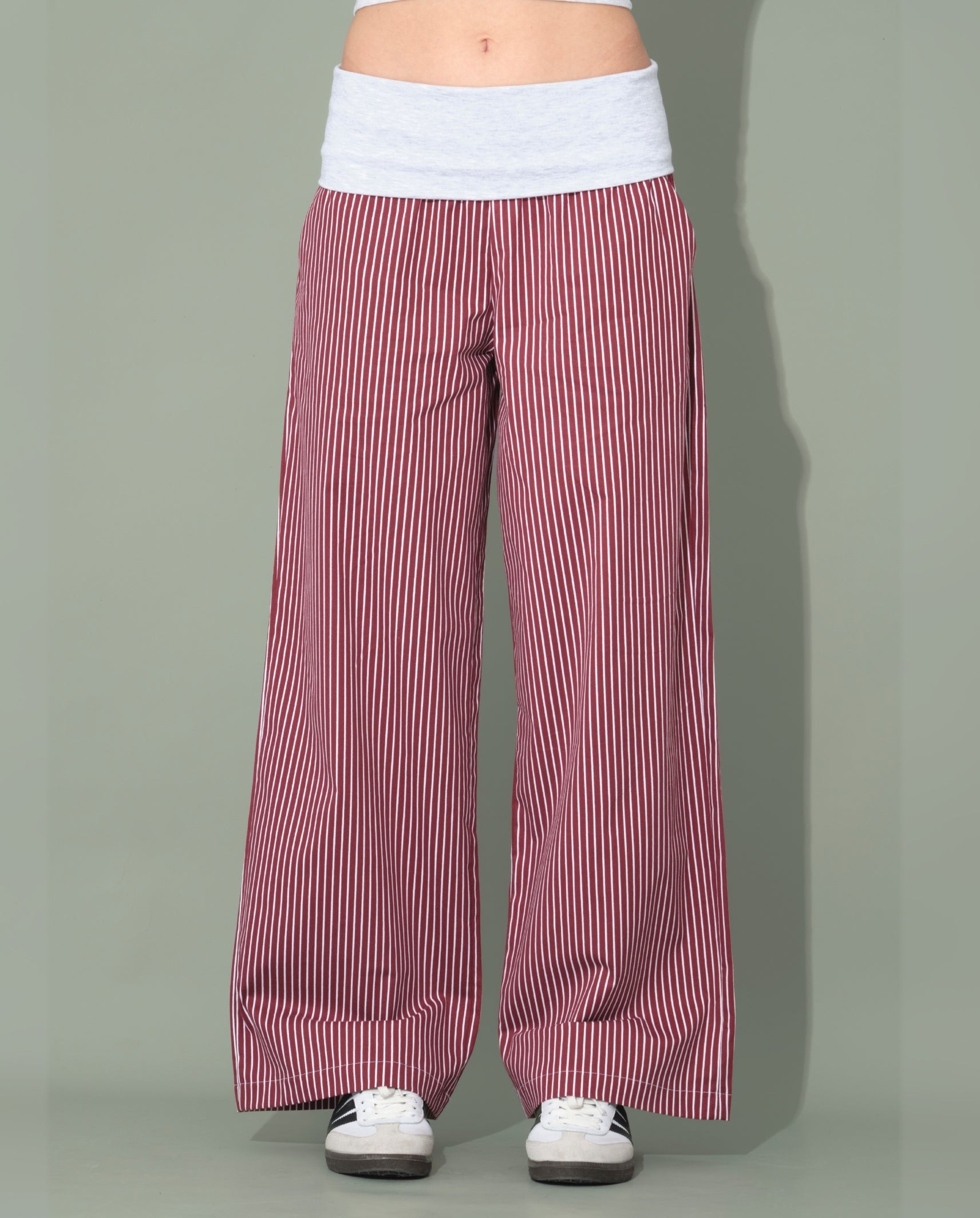 JULIE PANTOLON - BORDO