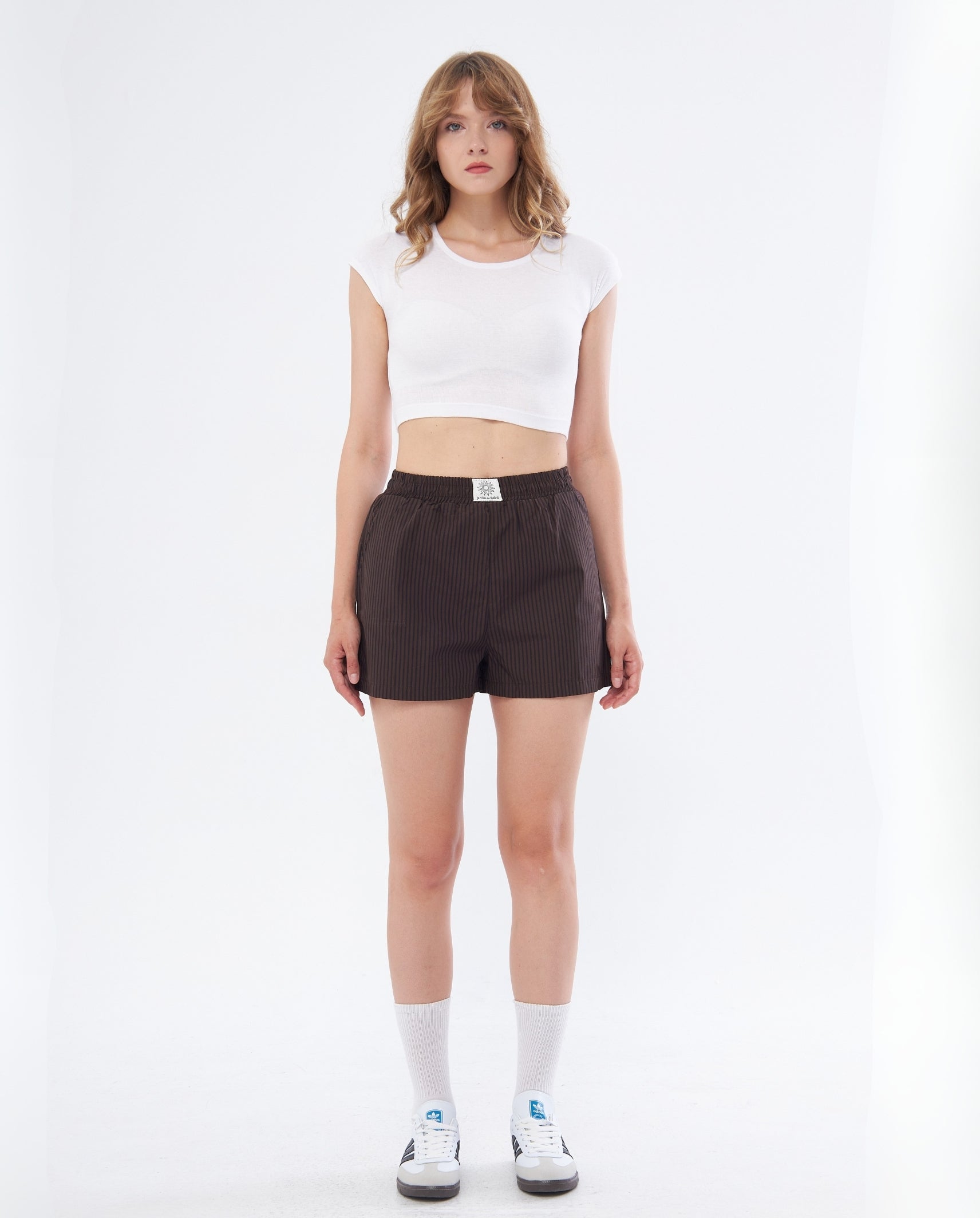 CAMILLE ŞORT - KAHVERENGİ