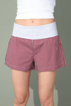 JULIE ŞORT - BORDO