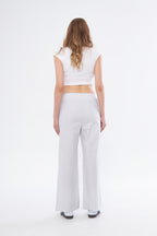 ÇİZGİLİ PANTOLON - GRİ