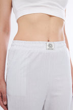 ÇİZGİLİ PANTOLON - GRİ