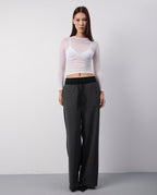 TYLA PANTOLON - GRİ/SİYAH