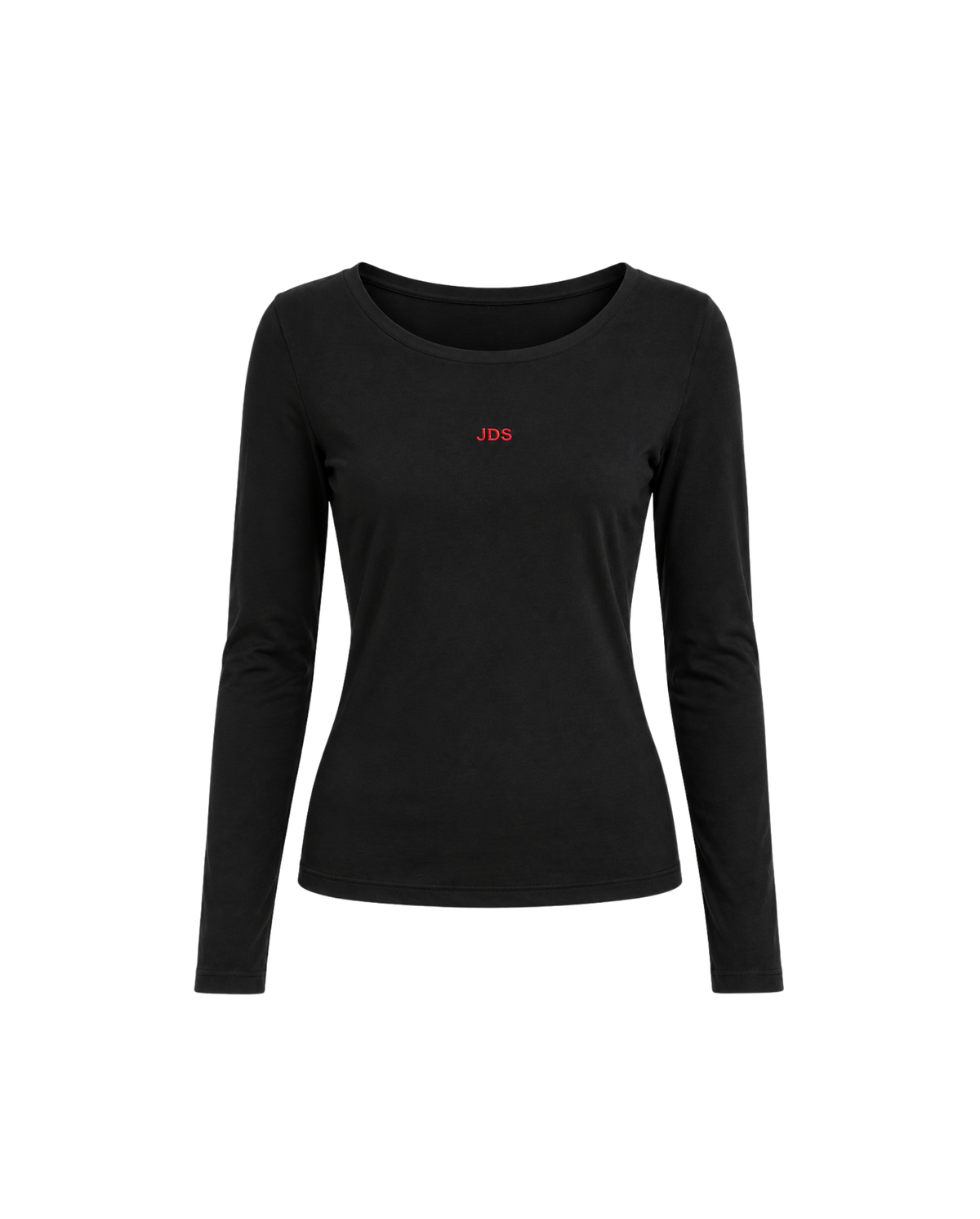 Uzun Kollu Siyah Tshirt