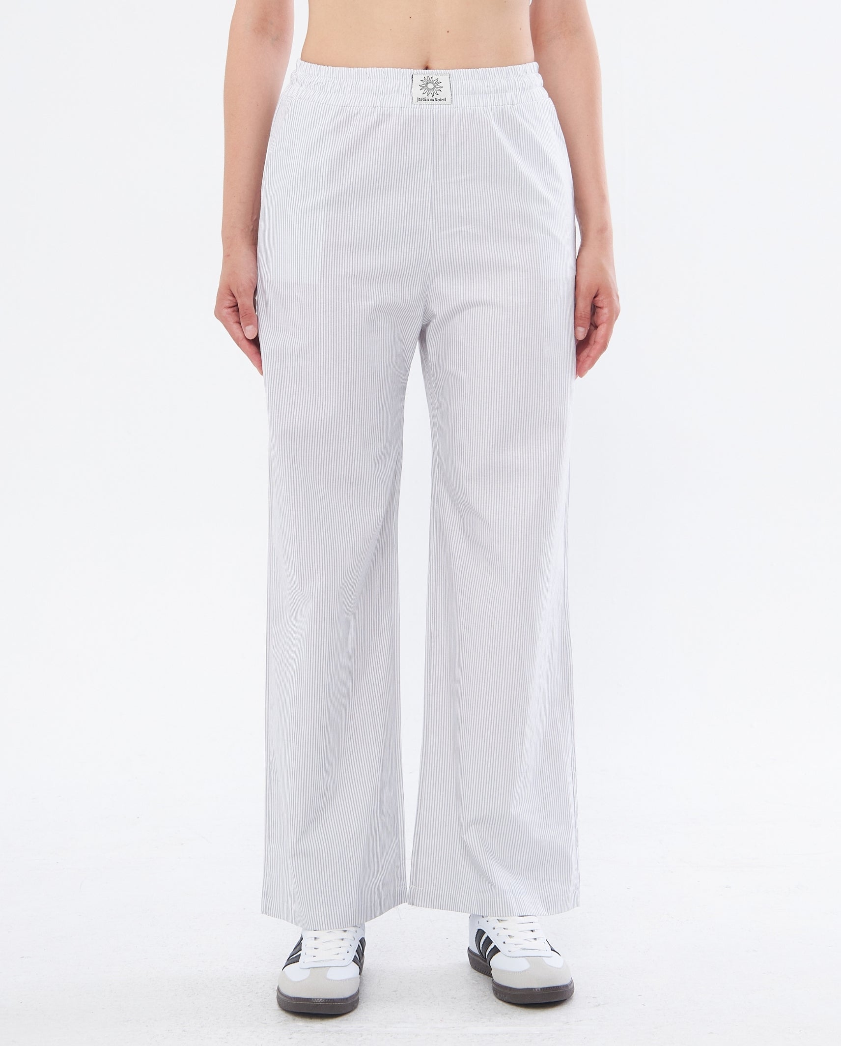 ÇİZGİLİ PANTOLON - GRİ