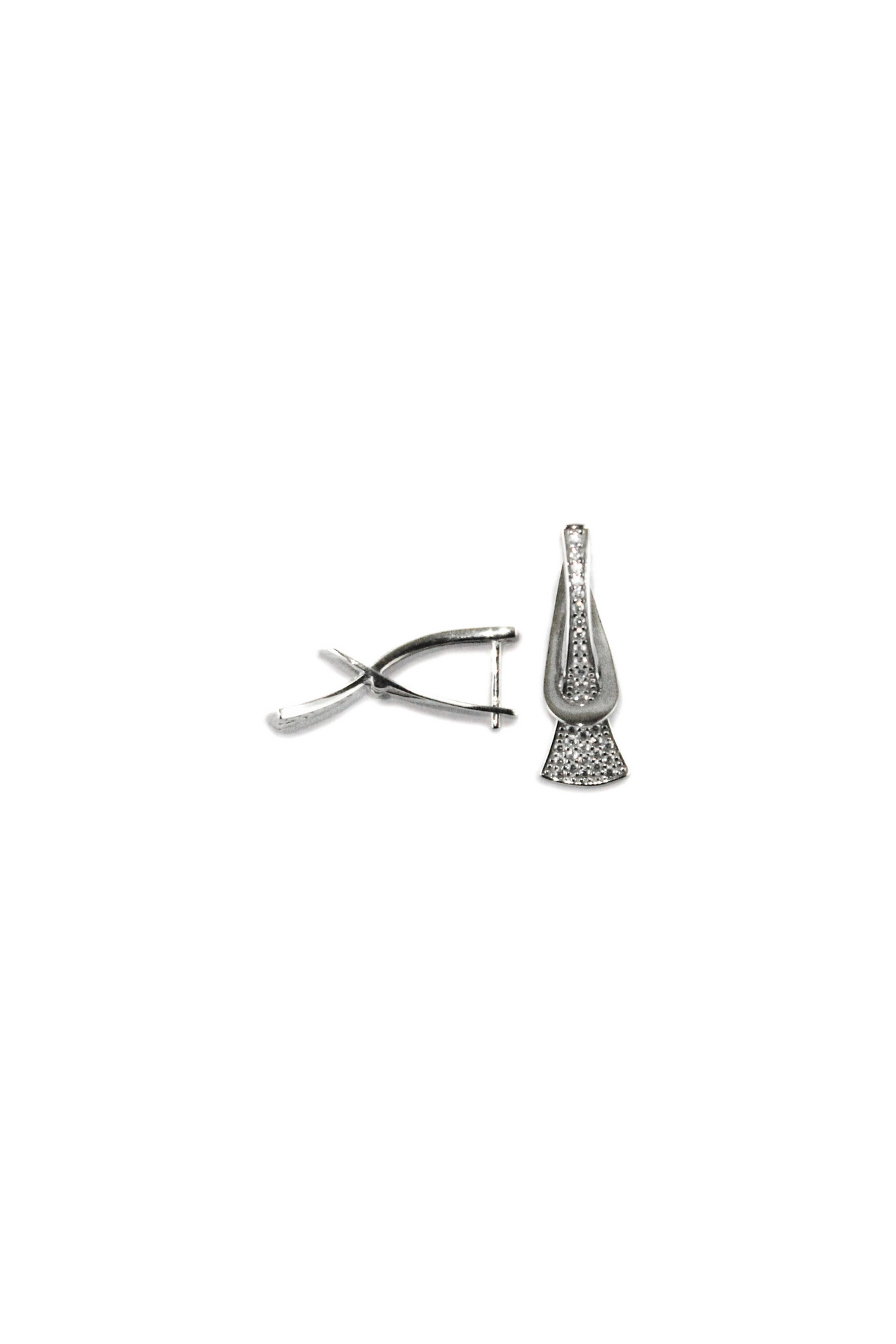 925 Sterling Silver Heel Earrings