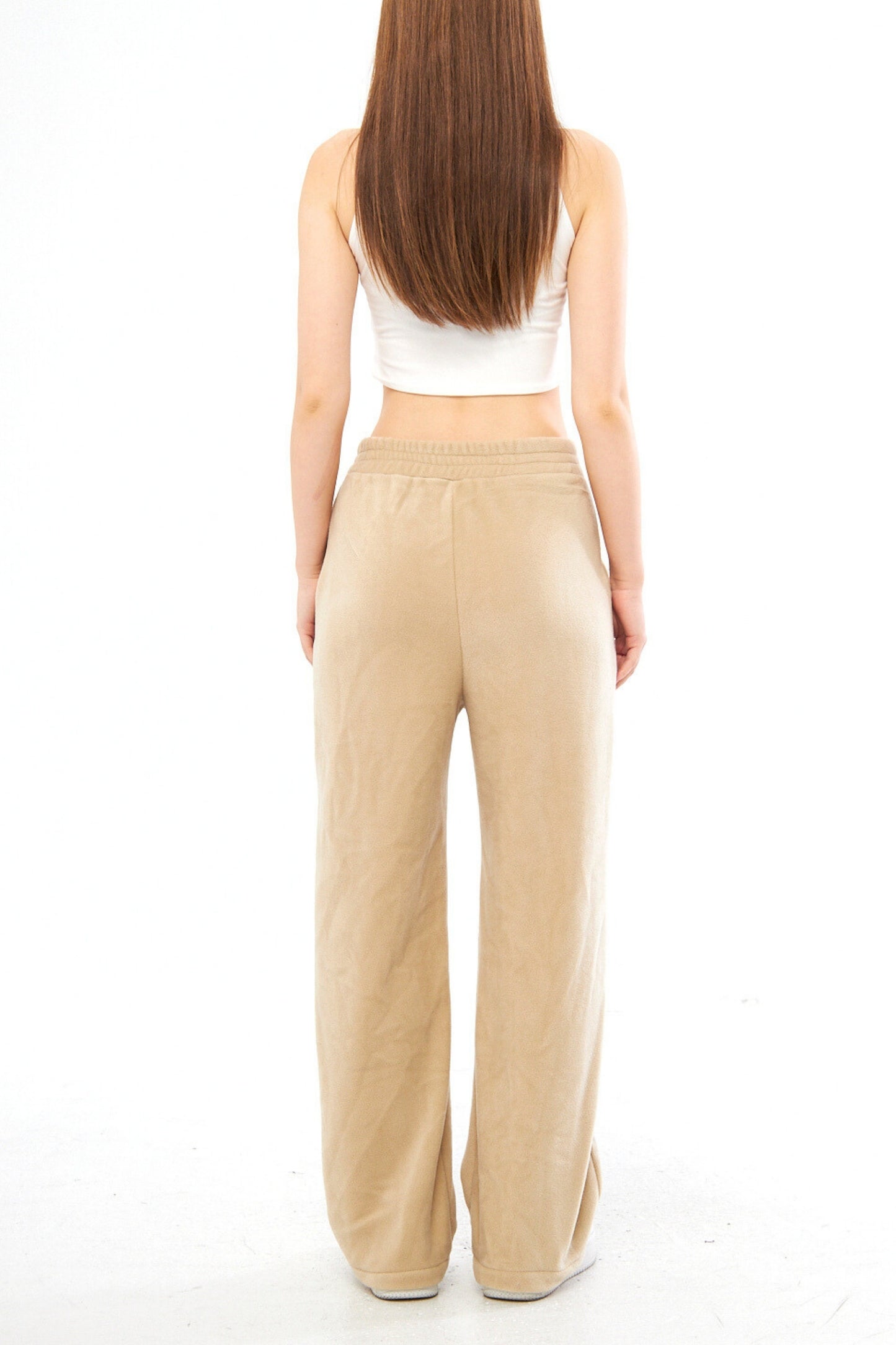 Bej Polar Pantolon