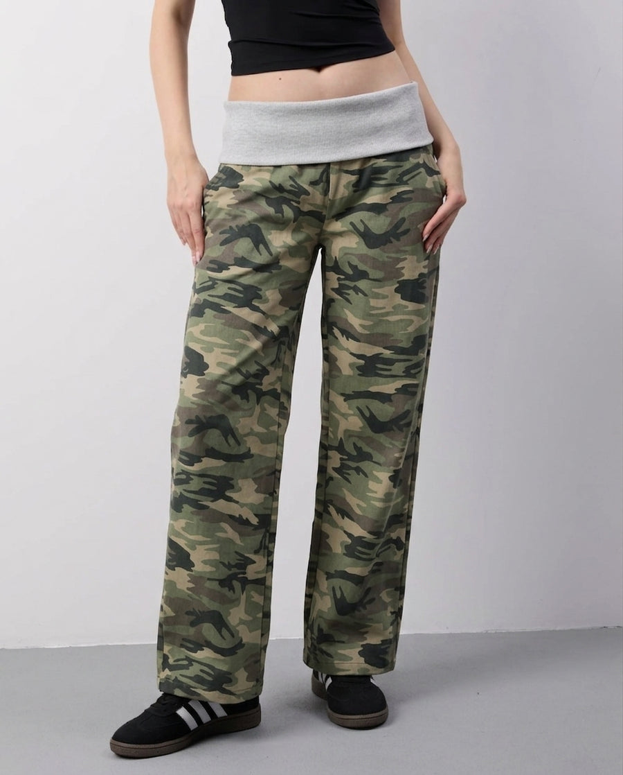 RIRI PANTOLON - CAMO