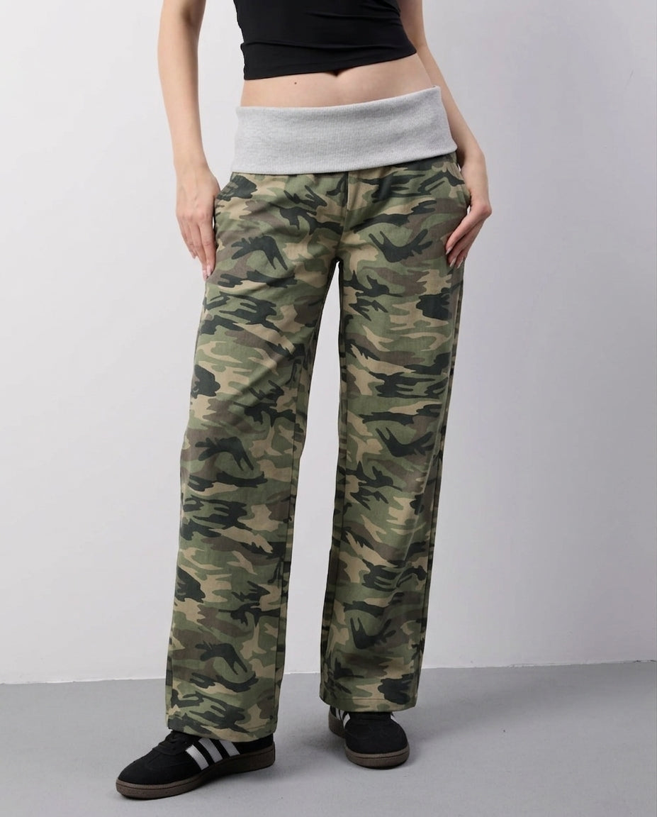RIRI PANTOLON - CAMO