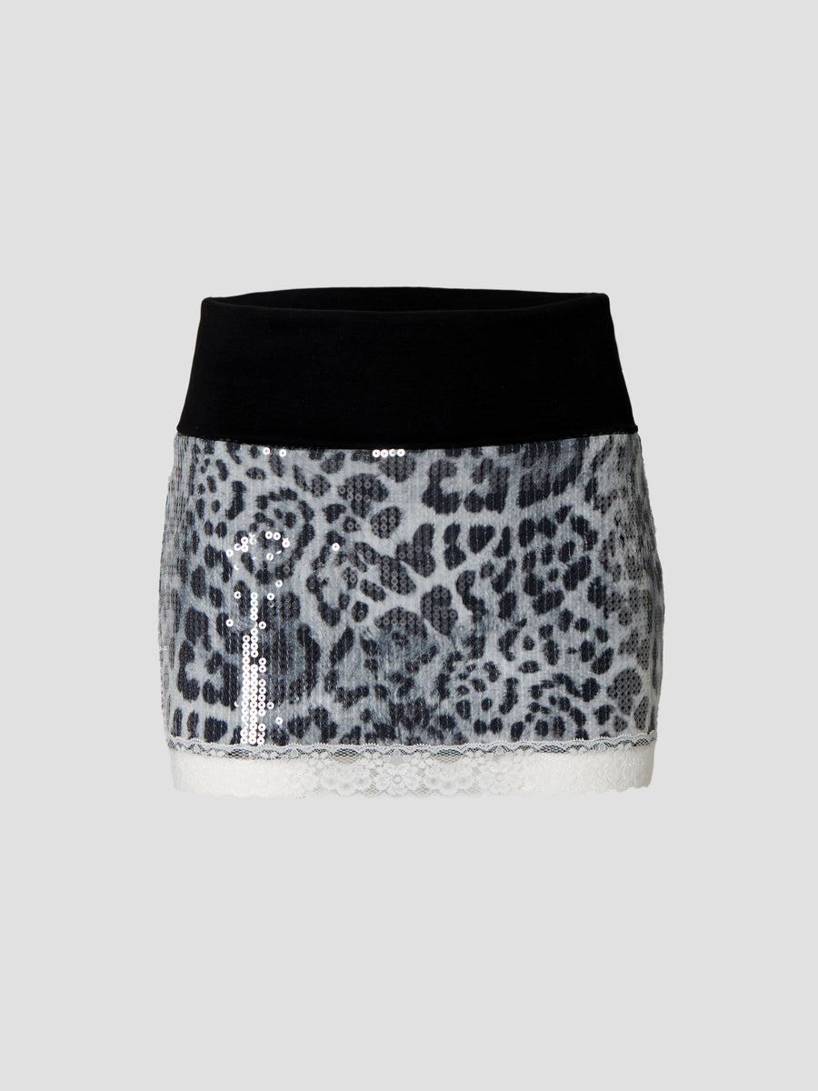 LEOPAR DESENLİ LOULOU ETEK