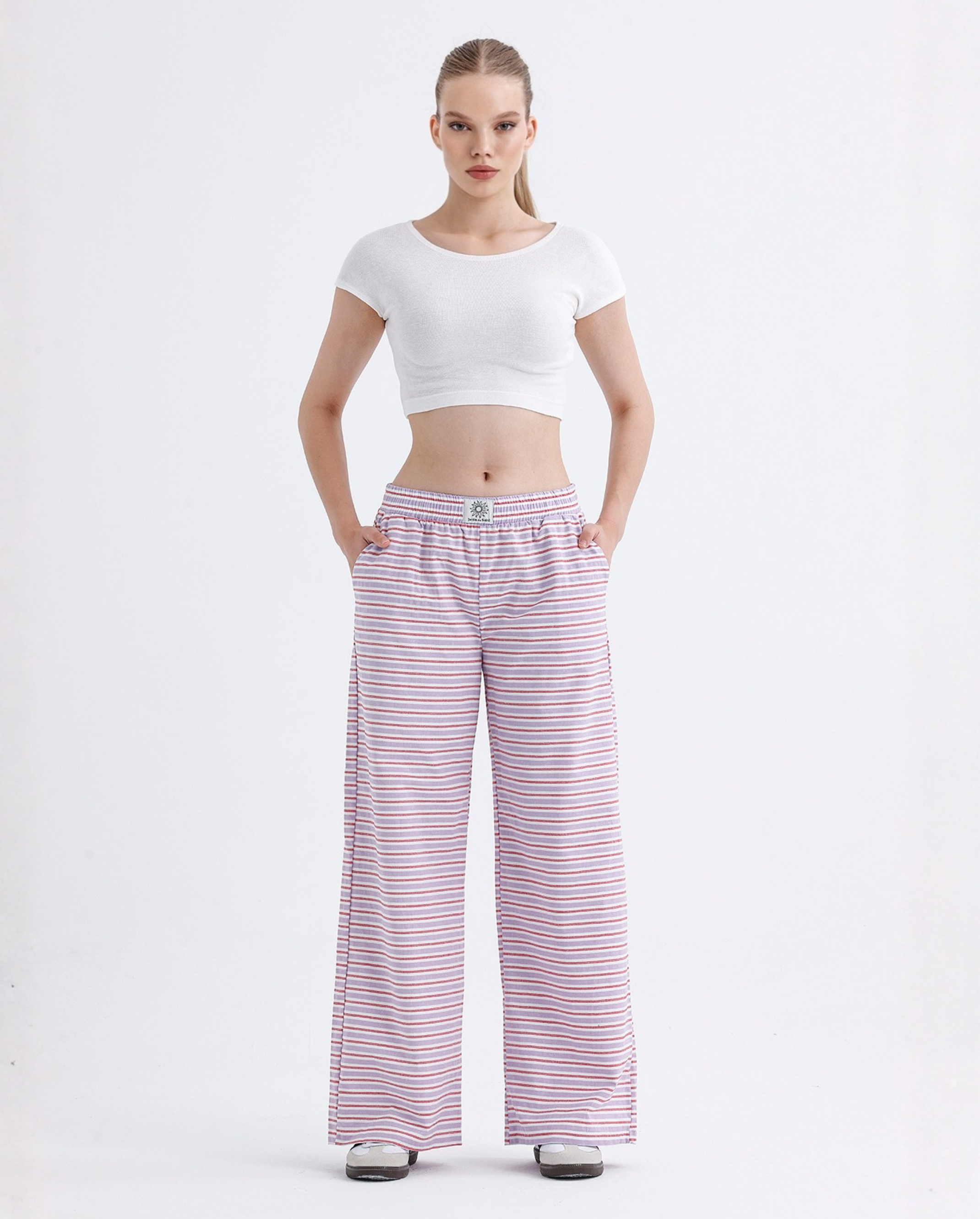 CIARA PANTOLON - PEMBE