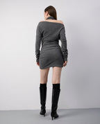 ELSA ELBİSE - ANTRASİT