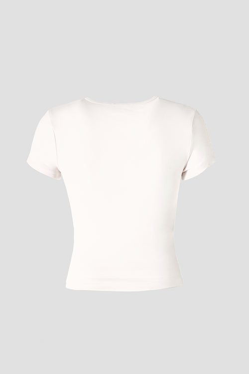 BEYAZ JDS LOGO BABY TEE